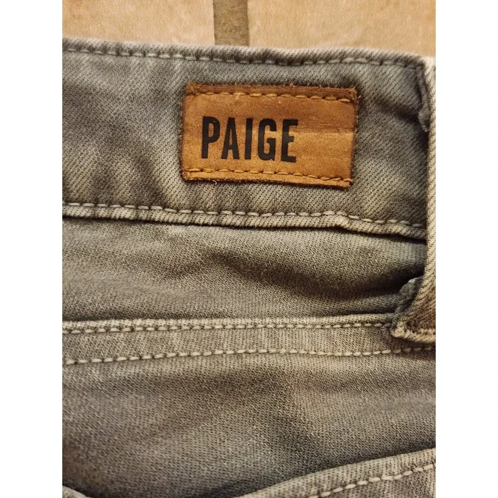 Paige Verdugo Ankle Women Size 27 Gray Pants